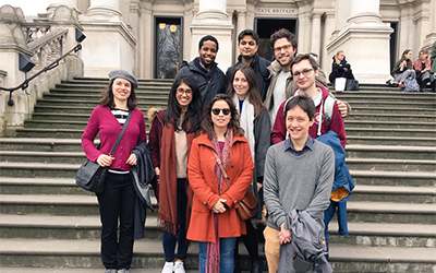 Chiara Giovanni on Scholars' visit to London to see the Paul Nash and David exhibitions at Britain | Ertegun House